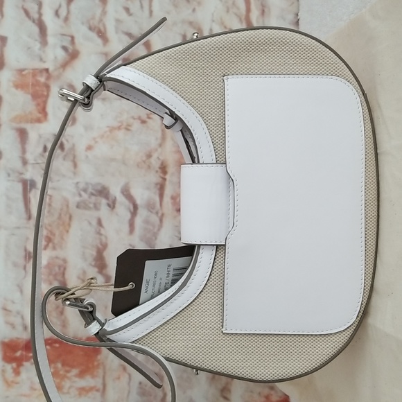 New Rafe Angie Zip Canvas Hobo Bag - Picture 5 of 15